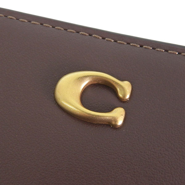 新品・未使用✨COACH コーチ✨長財布 ストラップ付 ブラウン レザー COACH（コーチ） 財布 レディース 長財布 レザー ブラウン RFC LTF ESS