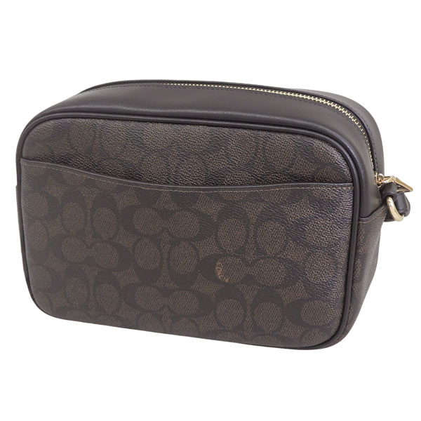 ✨極美品✨【COACH】シグネチャー ショルダーバック カメラバッグ レザー COACH（コーチ） バッグ レディース ショルダーバッグ アウトレット