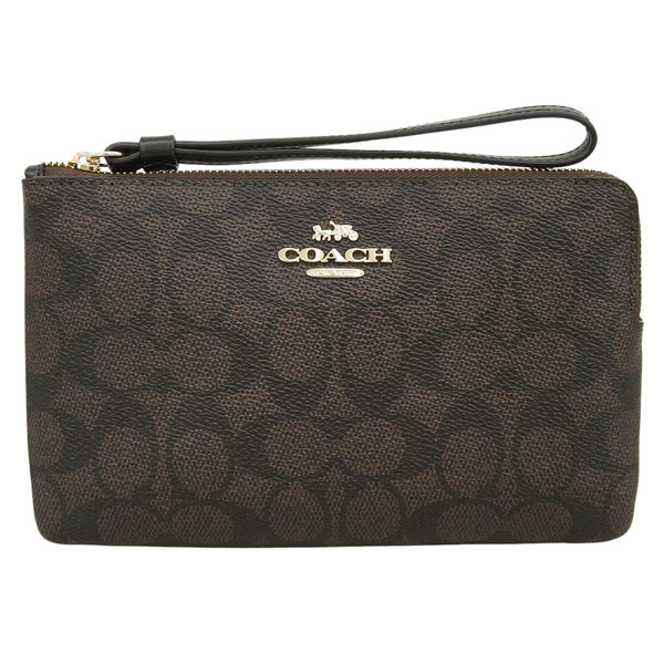 COACH（コーチ） ポーチ レディース アウトレット ブラウン ラージ