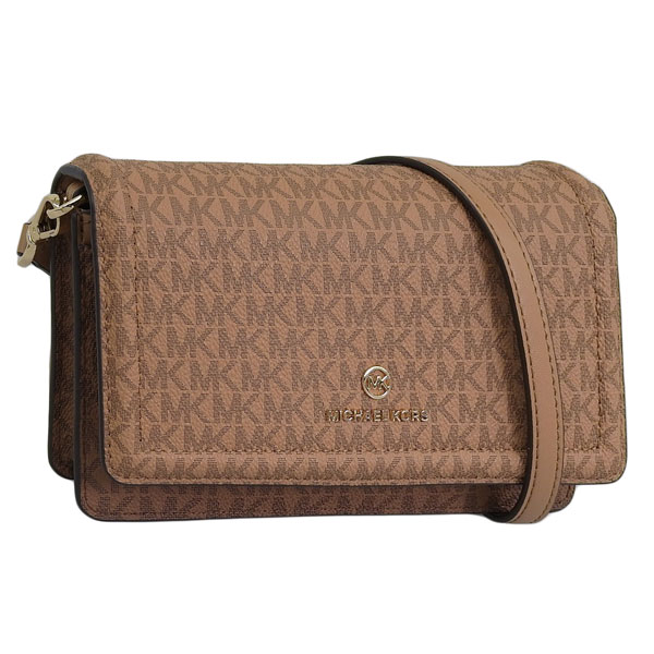 Michael Kors White Brown Razor Shoulder Bag | eBay