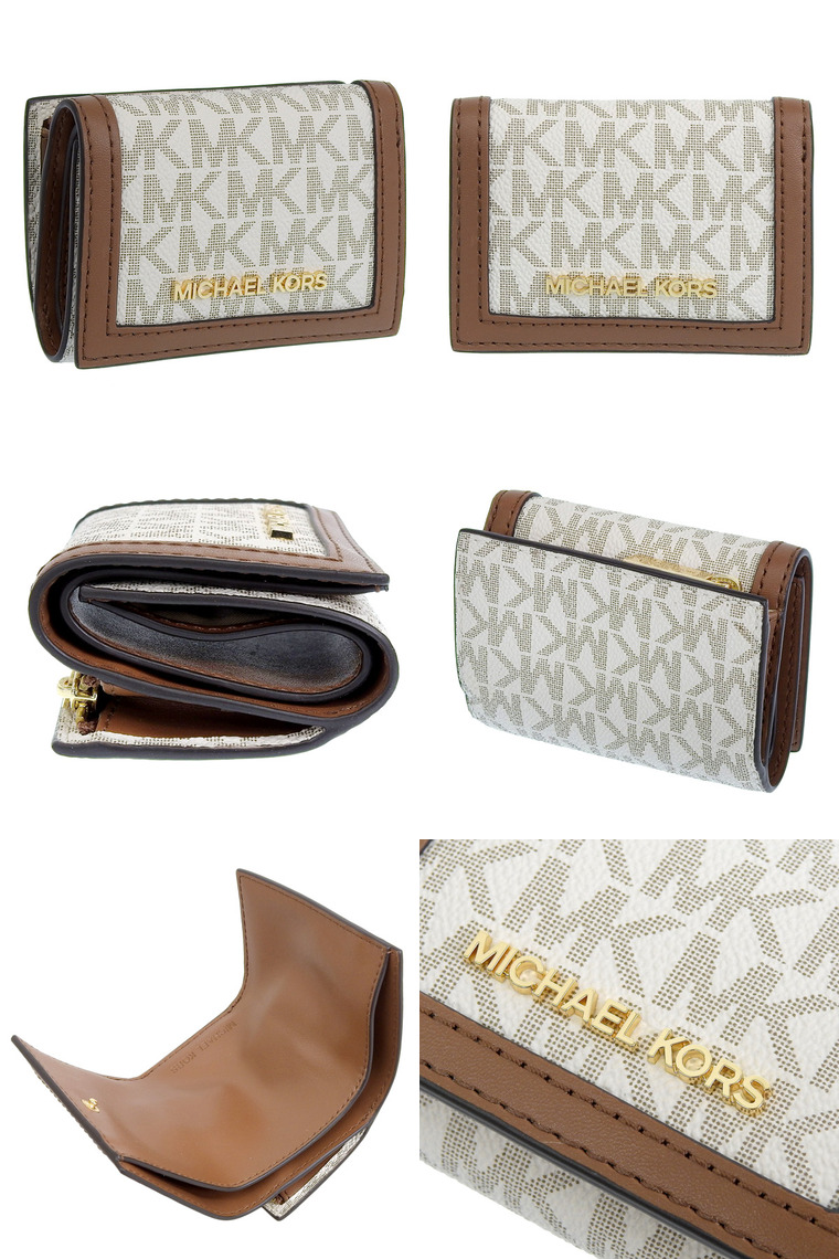 マイケルコース 財布 レディース 三つ折り財布 アウトレット ミニ財布 レザー MICHAEL KORS 35F3GTVD0B/N/L｜riverall-men｜15