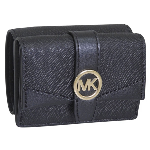 人気！ マイケルコース BLAKELY レザー 三つ折財布 ミニ財布 新品本物 MICHAEL KORS（マイケルコース） 特価 財布 レディース 2つ折り 3つ折