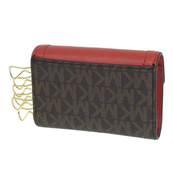 MICHAEL KORS（マイケルコース） キーケース 6連 鍵入れ ブラウン