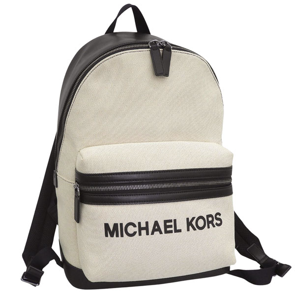 【5/7処分】メンズリュックMICHAEL KORS (マイケルコース　　 公式アウトレット】COOPER ポケット バックパック - MKシグネチャー