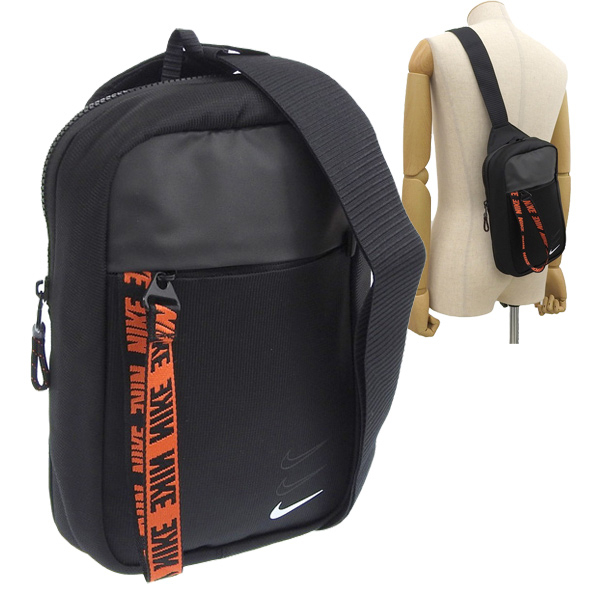 NIKE ナイキ ボディバッグ ショルダーバッグ メンズ 5L ブラック