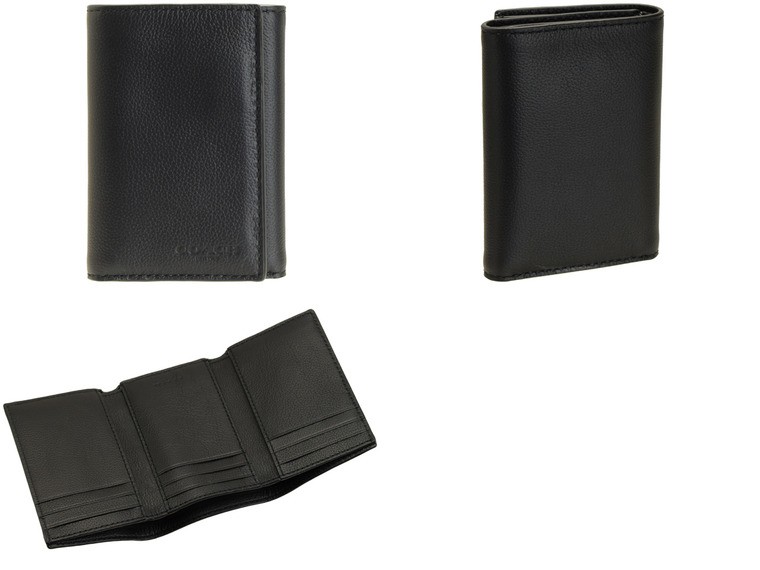 COACH（コーチ） 財布 三つ折り メンズ アウトレット 折財布 ミニ