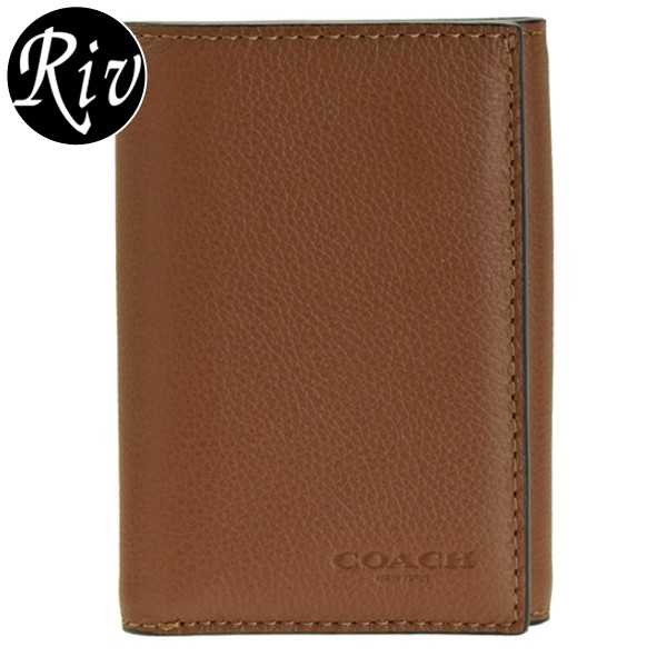 COACH（コーチ） 財布 メンズ アウトレット 三つ折り 折財布 ミニ