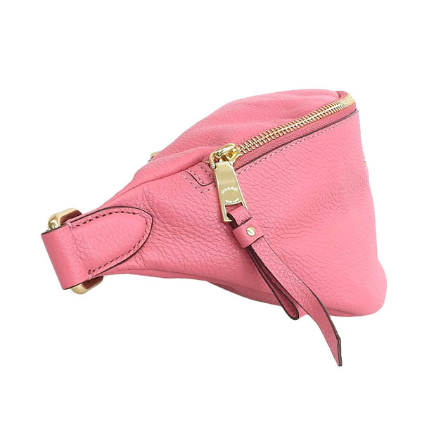 コーチ COACH ウエストバッグ レザー ピンクf48738 COACH コーチ ウエストバッグ バッグ レザー ピンク レディース