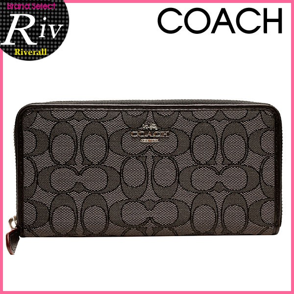 COACH（コーチ） 財布 長財布 シグネチャー ラウンドファスナー 新作