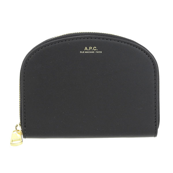 A.P.C. アーペーセー APC コインケース 財布 レザー ブラック