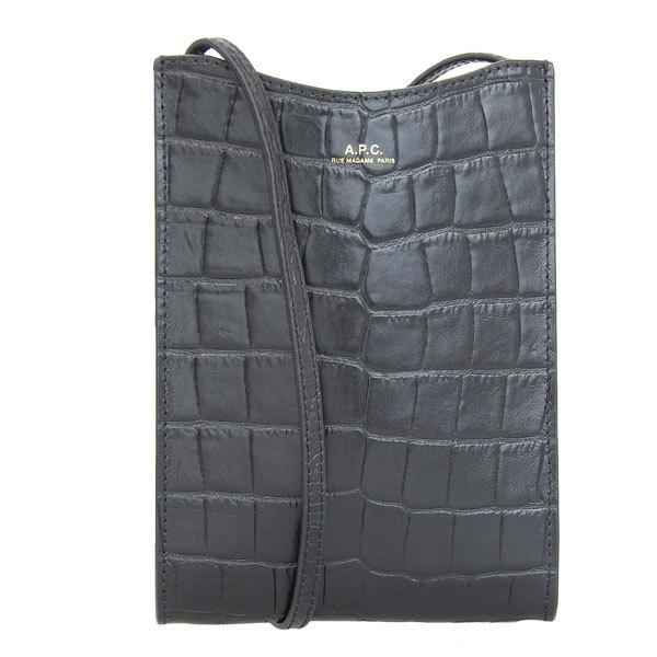 APC jamie neck pouch ショルダーバッグ black A.P.C.JAMIE NECK POUCH ジェイミーネックポーチBLACK (A.P.C.