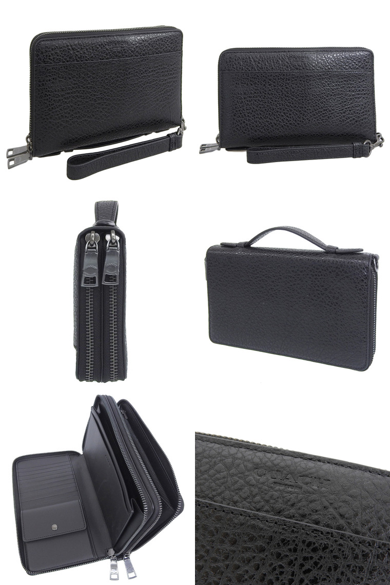 COACH（コーチ） 財布 長財布 メンズ アウトレット セカンドバッグ