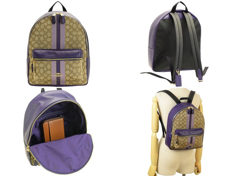 美品✨コーチ COACH リュック バックパック F68034 COACH コーチ バッグ バックパック リュック リュックサック
