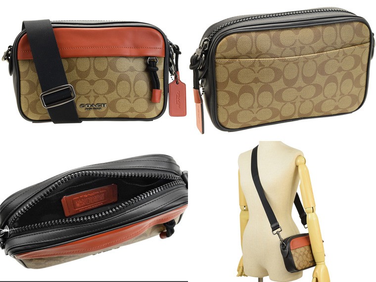 COACH（コーチ） バッグ ショルダーバッグ 斜めがけ シグネチャー