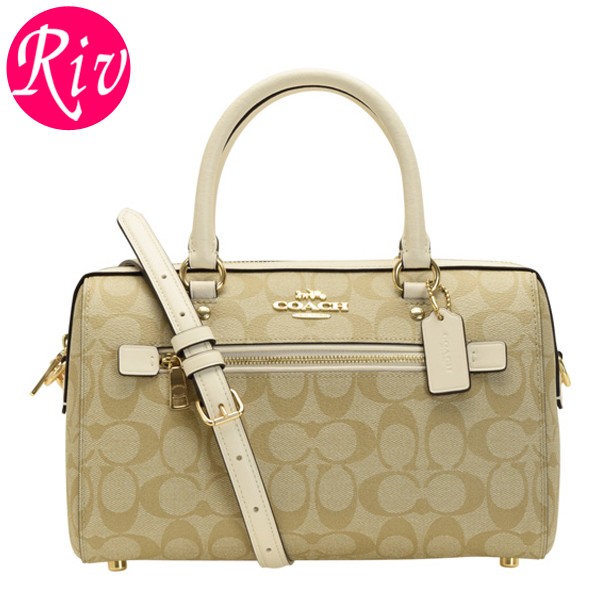 【美品】COACH コーチ ボストンバッグ ショルダー付き シグネチャー柄 COACH コーチ バッグ ショルダーバッグ 2way ボストン シグネチャー