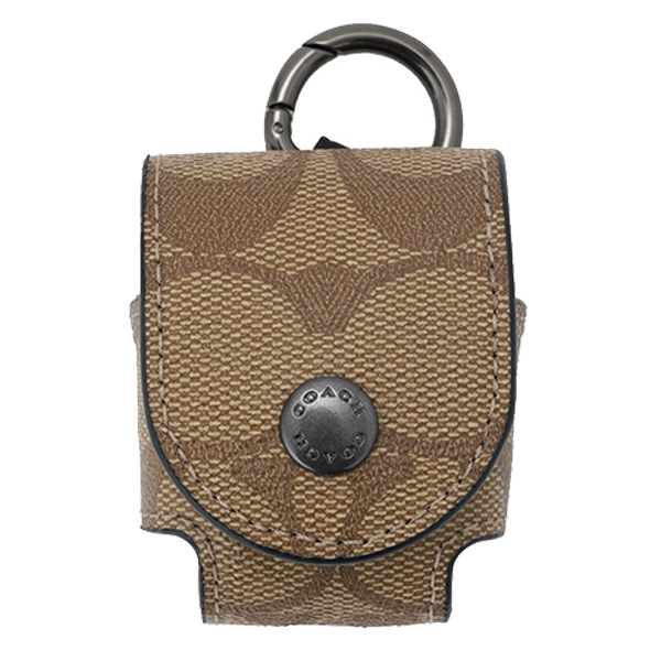 値段が激安 COACH コーチ キーリング キーホルダー エアーポッズケース スマホアクセサリー