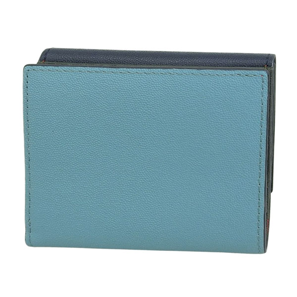 即決 新品 未使用 Paul Smith ポールスミス 二つ折り財布 ブルー Paul Smith（ポール・スミス） 財布 メンズ 2つ折り 折財布 コンパクト