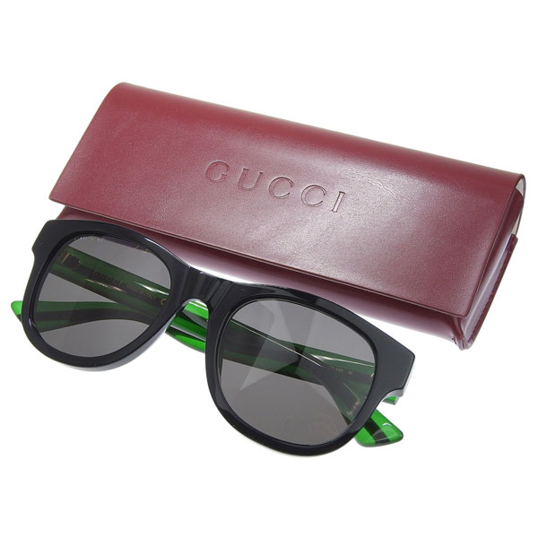 GUCCI（グッチ） サングラス メンズ レディース 52□21 145 ブラック