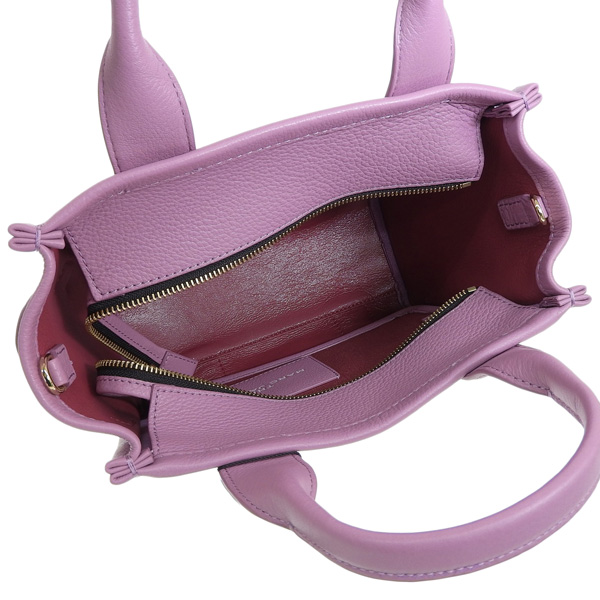 Marc Jacobs パープル The Leather Small トートバッグ Marc Jacobs The Leather small tote bag for Women - Purple in