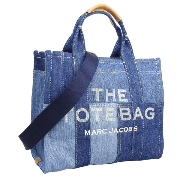 マークジェイコブス MARC JACOBS THE DENIM SMALL TOTE BAG バッグ トートバッグ 2WAY ブルーデニム メンズ レディース｜riverall-men