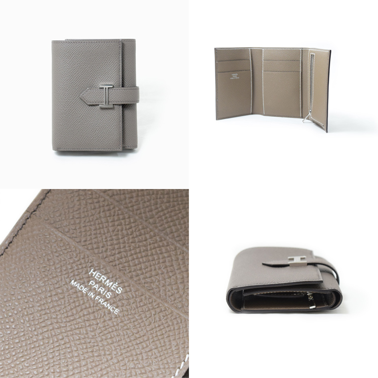 HERMES（エルメス） 【並行輸入品】エルメス 三つ折り財布 ベアン