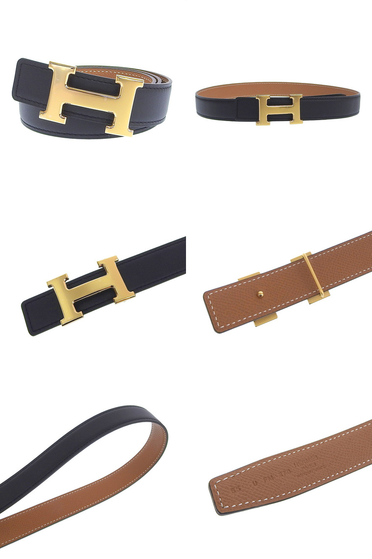 HERMES エルメス アクセサリー レディース ベルト 65 レザー