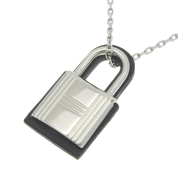 美品〜極美品】HERMES エルメス カデナ パドロック シルバー 110番