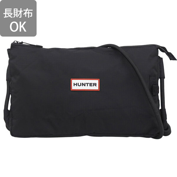 美品 HUNTER ハンター ショルダーバッグ ブラック HUNTER（ハンター） バッグ メンズ レディース ショルダーバッグ