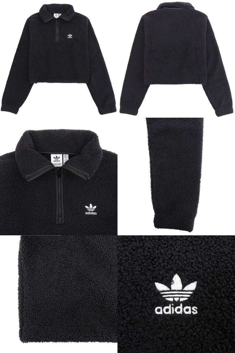 adidas（アディダス） メンズ レディース ジャケット ブラック TEDDY