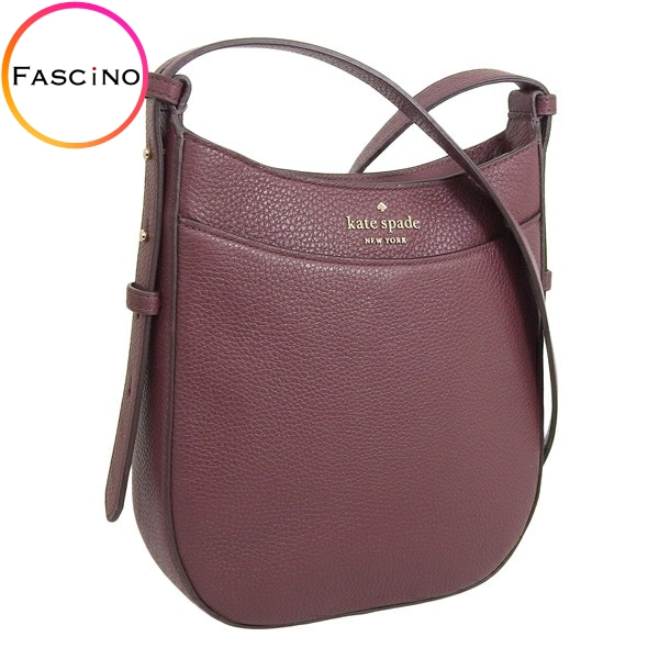 ケイトスペード バッグ レディース ショルダーバッグ アウトレット レザー ワイン LEILA NS CROSSBODY K7306-960 KATE SPADE