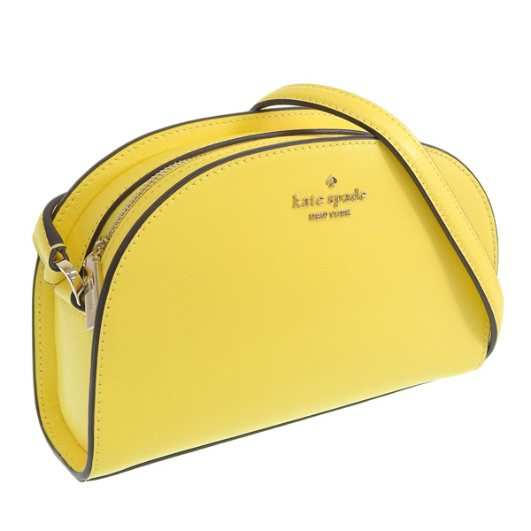 ケイトスペード バッグ レディース ショルダーバッグ アウトレット レザー イエロー PERRY SAFFIANO LEATHER DOME CR  K8697-700 KATE SPADE