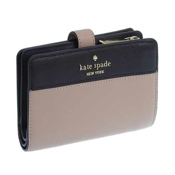 ケイトスペード 財布 レディース 二つ折り財布 アウトレット レザー medium compact bifold wallet KC511 KATE  SPADE : kc511-200 : FASCINO(ファッシノ)Yahoo!店 - 通販 - Yahoo!ショッピング