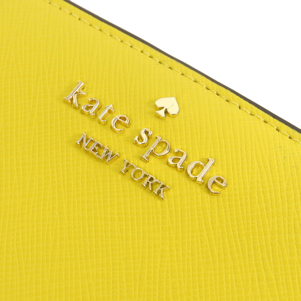 長ザイフ ケイトスペード  新品 黄色 イエロー ケイトスペードニューヨーク kate spade new york 財布 （イエロー