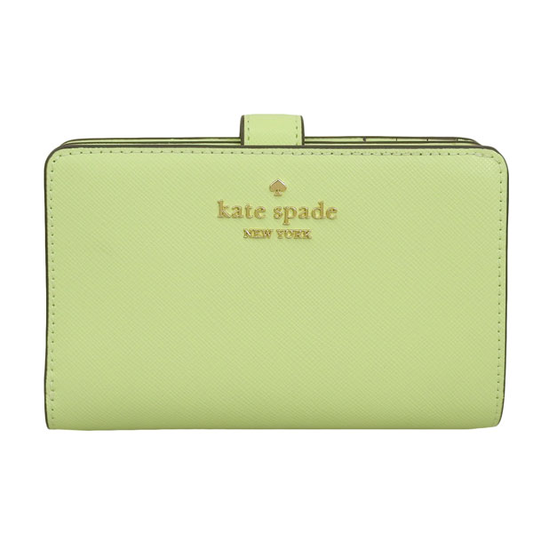 チロさん☆ケイトスペード 折財布 カーキ ケイトスペードニューヨーク kate spade new york ケイトスペード 二