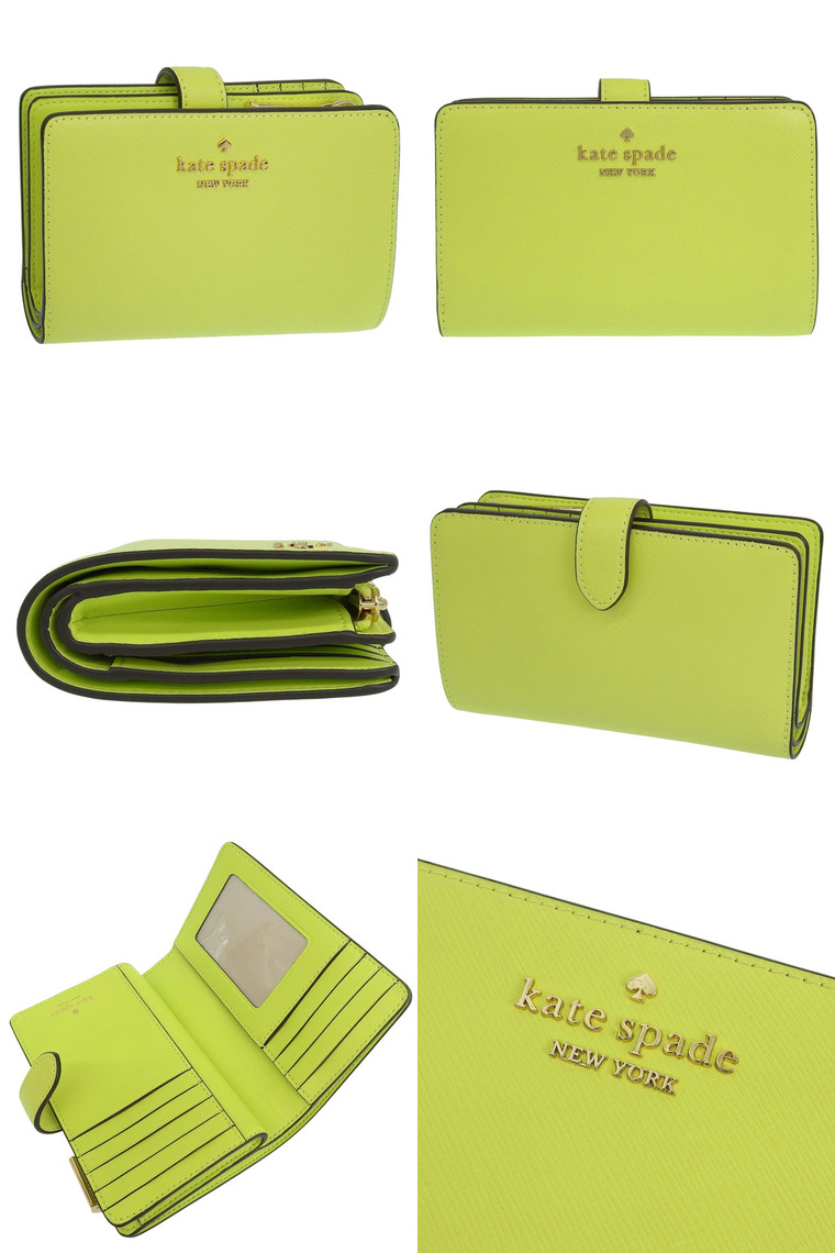 特価 ケイトスペード 財布 二つ折り レディース アウトレット 折財布 花柄 バイカラー マルチカラー KATE SPADE