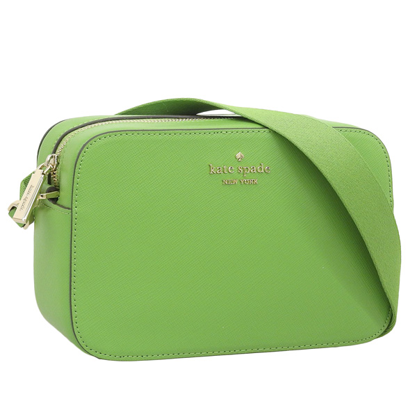 ケイトスペード バッグ レディース ショルダーバッグ アウトレット サフィアーノレザー グリーン マディソン ミニ カメラバッグ MADISON KC584-302 KATE SPADE 母の日　土日祝も毎日発送します kate spade NEW YORK（ケイト・スペード ニューヨーク） ケイト