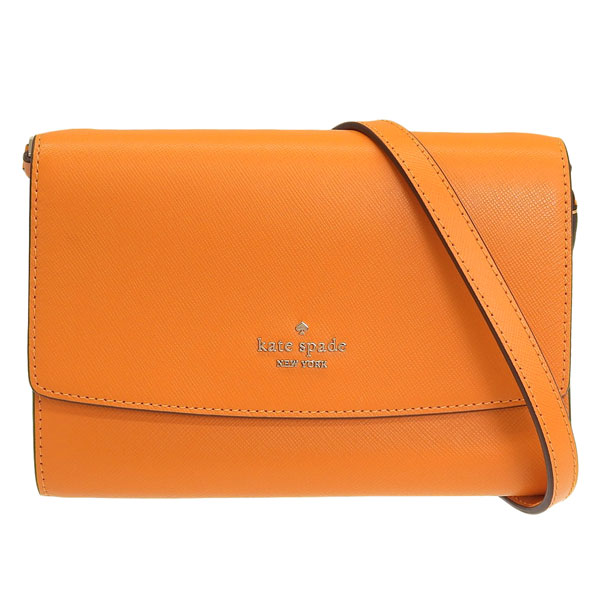 Kate spade(ケイトスペード) ショルダーバッグ - PWRU7850 イエロー レザー ケイトスペードニューヨーク kate spade new york kate spade ケイト