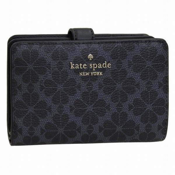 特価 ケイトスペード 財布 二つ折り レディース アウトレット 折財布 花柄 バイカラー マルチカラー KATE SPADE