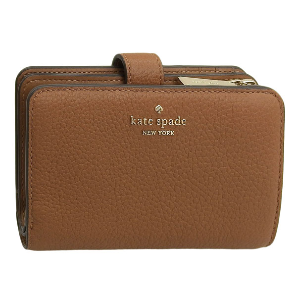 kate spade 二つ折り財布 ブラウン kate spade NEW YORK ケイトスペード 財布 レディース 2つ折り