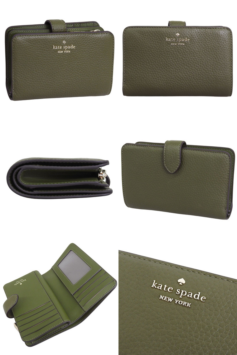特価 ケイトスペード 財布 二つ折り レディース アウトレット 折財布 花柄 バイカラー マルチカラー KATE SPADE