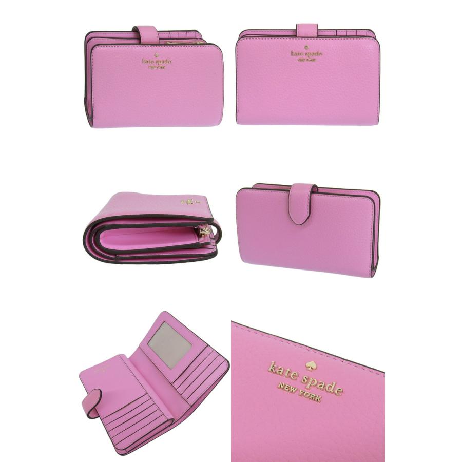 特価 ケイトスペード 財布 二つ折り レディース アウトレット 折財布 花柄 バイカラー マルチカラー KATE SPADE