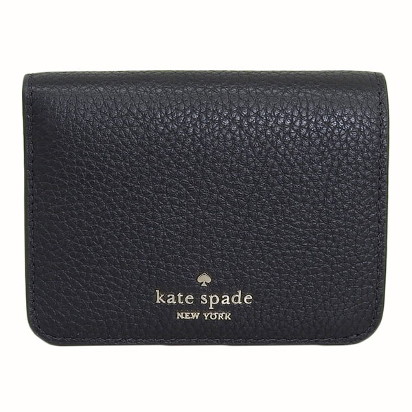 kate spade 新品未使用 二つ折り財布 黒 kate spade NEW YORK（ケイト・スペード ニューヨーク） ケイト