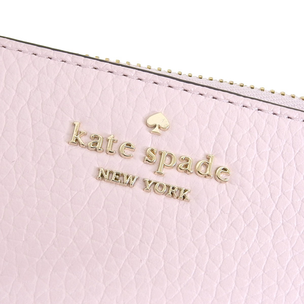 【未使用美品】ケイトスペード　カードケース　ホワイトピンク kate spade NEW YORK（ケイト・スペード ニューヨーク） ケイト
