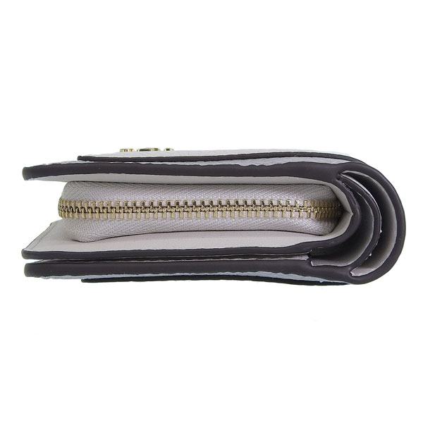 ケイトスペード 折り財布 レナ コンパクト ウォレット レザー グレー 新品 qj6900-01_1.jpg