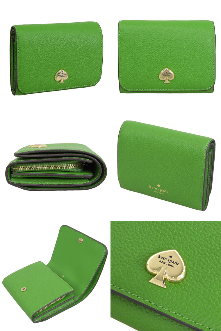 ★ケイトスペード★ Tribeca Pebbled Leather 財布 関税込★ BPF03_KH166-001_02