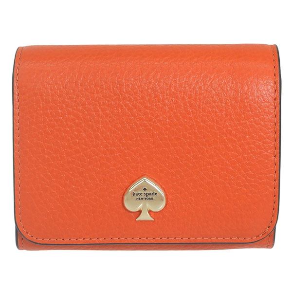 Kate Spade オレンジ 二つ折り財布 kate spade NEW YORK（ケイト・スペード ニューヨーク） ケイト