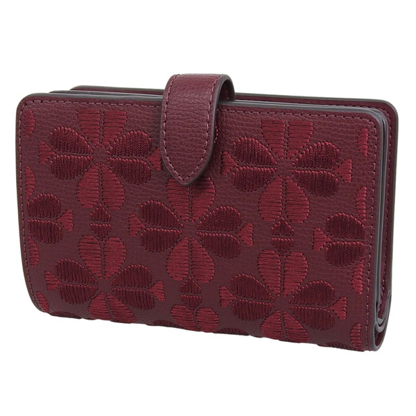 新品 ケイトスペード kate spade 2つ折り財布 コンパクト ウォレット パーチメント/ローピーカン ケイトスペードニューヨーク kate spade new york アウトレット 二