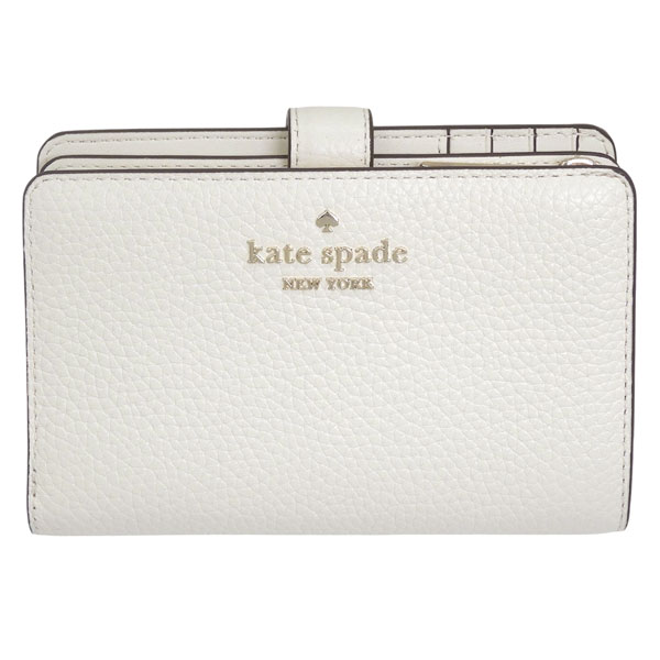 最終値下げ【新品未使用】Kate Spade 二つ折り レディース財布 ホワイト kate spade NEW YORK（ケイト・スペード ニューヨーク） ケイト