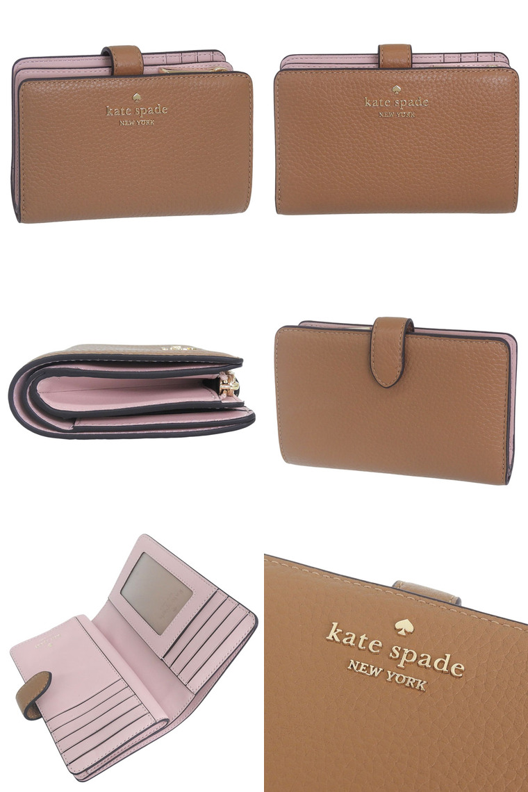 特価 ケイトスペード 財布 二つ折り レディース アウトレット 折財布 花柄 バイカラー マルチカラー KATE SPADE