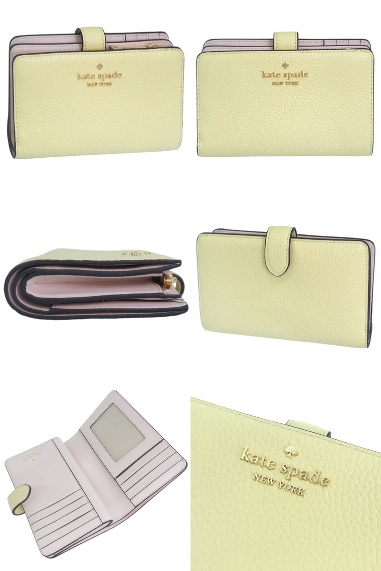 特価 ケイトスペード 財布 二つ折り レディース アウトレット 折財布 花柄 バイカラー マルチカラー KATE SPADE